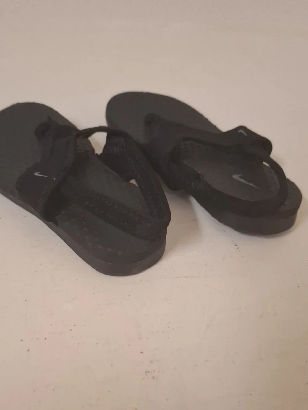 Nike Kids Black Backstrap Flip Flop Sandals